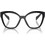 Prada PR20ZV 16K101 Σκελετός Γυαλιών Οράσεως Κοκάλινος Μαύρος