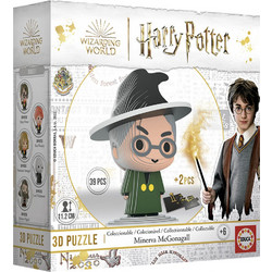 Παιδικό Puzzle Educa 3D Minerva McGonagall 39 Κομμάτια