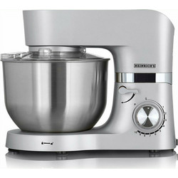 Heinrich's KM 6278 Silver Κουζινομηχανή 1300W με Ανοξείδωτο Κάδο 6.5lt