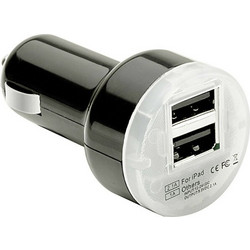 Dual USB Charger Pulse 2.1mA DC 5V 12/24V