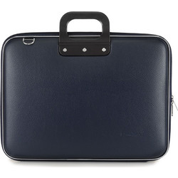 Bombata Classic Vinil Τσάντα Laptop Ώμου 15.6" Dark Blue