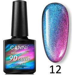 Canni 9D 12 Cat Eye Ημιμόνιμο Βερνίκι Νυχιών 7.3ml