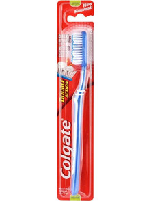 Colgate Double Action Medium Οδοντόβουρτσα Μπλε