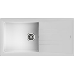 Teka Stone 60 L-TG 1C 1E Ένθετος Νεροχύτης Γρανίτη Αντιστρεφόμενος Metallic Grey 100x51cm