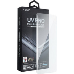 X-One Σκληρυμένο Γυαλί (Tempered Glass) Προστασίας Οθόνης με Υγρή Κόλλα και Λάμπα UV Πλήρης Κάλυψης για Samsung Galaxy Note 20 Ultra (case friendly)