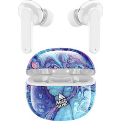 Cellular Line Music Sound Ακουστικά Bluetooth In Ear Purple White