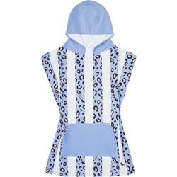 Dock & Bay Lively Leopard Παιδικό Πόντσο Θαλάσσης Microfiber Μπλε