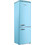 Hyundai Electrics HCVG23-310BL Retro Ψυγειοκαταψύκτης 300lt Υ192xΠ59.9xΒ62.8cm Μπλε