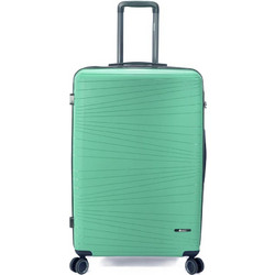 Benzi BZ5700 Βαλίτσα Μεσαία 65x42x24cm με 4 Ρόδες Πράσινη Mint
