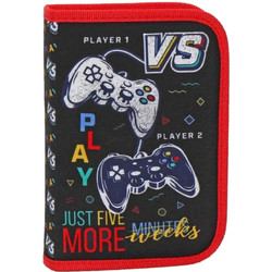 Must Gamer Κασετίνα Γεμάτη Μαύρη 008001880