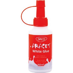 Κόλλα λευκή υγρή DACO 60ml