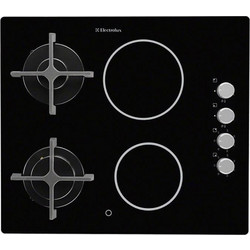 Electrolux EGE 6172NOK Εστία Αερίου & Ρεύματος Αυτόνομη 60x51cm