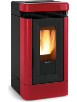 La Nordica Lucia Plus Red Σόμπα Pellet Αερόθερμη 12kW