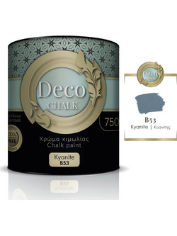 Pellachrom Deco Chalk Paint Χρώμα Κιμωλίας B53 Kyanite 750ml
