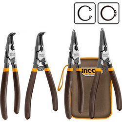 Σετ 4 Ασφαλειοτσίμπιδα Ingco (HCCPS26180)