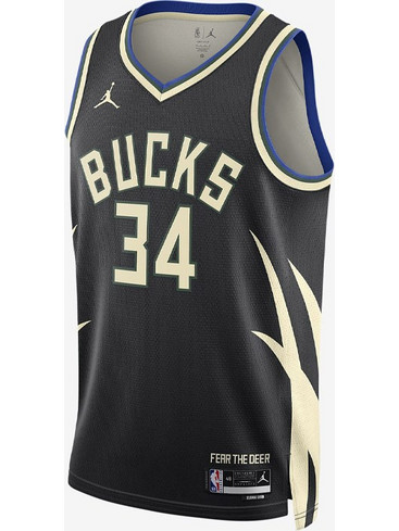 Nike Giannis Antetokounmpo Milwaukee Bucks Φανέλα Μπάσκετ ΝΒΑ DO9533-010