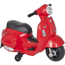 HOMCOM Ηλεκτροκίνητη Παιδική Vespa 6V Κόκκινη 370-138RD