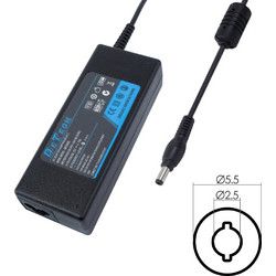 Detech Φορτιστής Laptop 90W 19V 4.74A για HP με Ενσωματωμένο Καλώδιο Τροφοδοσίας 239