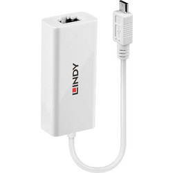Lindy 42927 Ενσύρματος Ethernet USB-C Αντάπτορας Δικτύου 100Mbps