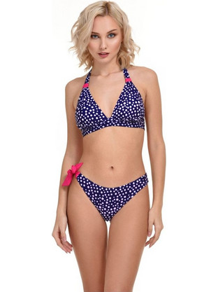 Γυναικείο Bikini, D cup, Χρώμα Μπλε