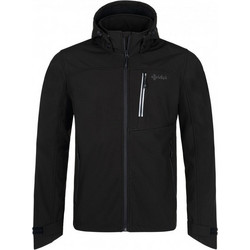 Kilpi Ravio Αθλητικό Ανδρικό Μπουφάν Χειμωνιάτικο Softshell Αδιάβροχο Αντιανεμικό Μαύρο QM0002KI-BLK