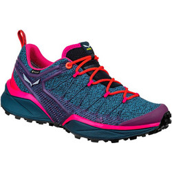 SALEWA DROPLINE GTX WOMEN'S TREKKING SHOES OMBRE BLUE/VIRTUAL PINK (61367-3853)