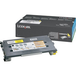 Lexmark C500H2YG Yellow Toner