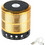 WS-887 Ηχείο Bluetooth 3W με Ραδιόφωνο Χρυσό