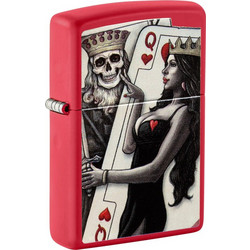 Zippo 48624 Skull King Queen