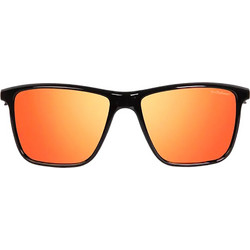 Red Bull Spect Blade 001P Black Ανδρικά Γυαλιά Ηλίου Τετράγωνα Κοκάλινα Μαύρα με Πορτοκαλί Καθρέπτη Φακό