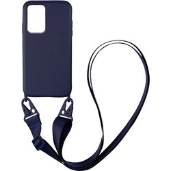 My Colors Carryhang Liquid Strap Back Cover Navy Blue (Samsung Galaxy A53 5G)