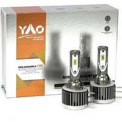 Ζευγος LED Φώτα YAO H15 6000k 38w 3000lm FULL CANBUS