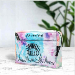 Bluesky Friends Multi Pocket Purple Tie Dye Κασετίνα με 2 Θήκες Πολύχρωμη 298606
