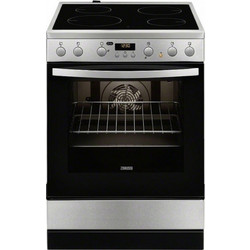 Zanussi ZCV65320XA Κουζίνα Ηλεκτρική 72lt με Κεραμικές Εστίες 59.6cm