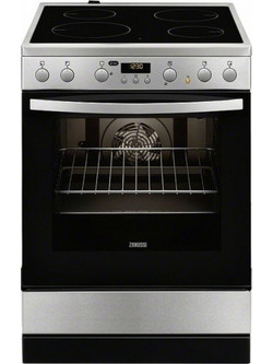 Zanussi ZCV65320XA Κουζίνα Ηλεκτρική 72lt με Κεραμικές Εστίες 59.6cm