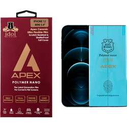 IDOL 1991 APEX POLYMER NANOTECH FILM IPHONE 12 MINI 5.4in FULL COVER WITH INSTALLATION KIT