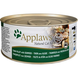 Applaws Adult Fillets with Tuna & Seaweed 70gr