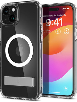 Spigen Ultra Hybrid S MagSafe Back Cover Crystal Clear (iPhone 15 Plus)