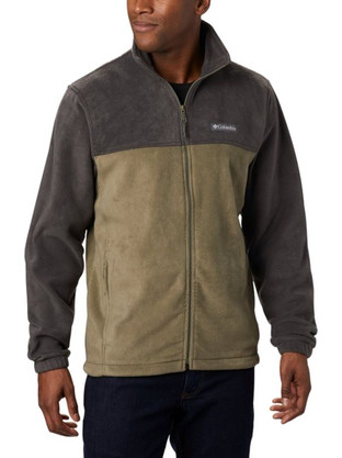 Columbia Steens Mountain 2.0 Collegiate Ανδρική Ζακέτα Fleece με Φερμουάρ Χακί WM3220-024