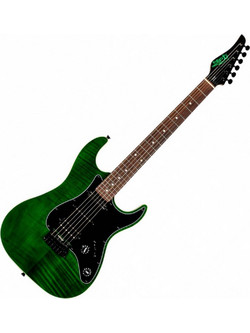 Jet Guitars JS-450 Ηλεκτρική Κιθάρα ST Style με HSS Μαγνήτες και Ταστιέρα Maple Trans Green
