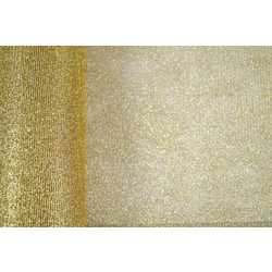 Ύφασμα δίχτυ Full Strass χρυσό 9 m