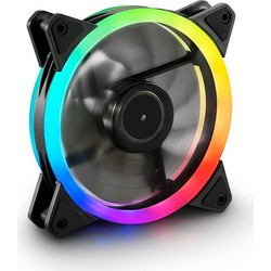 Sharkoon Shark Blades Case Fan 120mm RGB με Σύνδεση 3-Pin