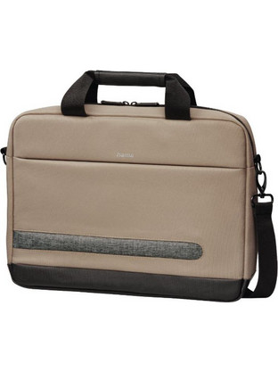 Hama Terra Τσάντα Laptop Ώμου 15.6" Natural