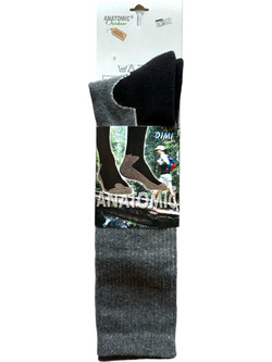 Dimisocks Anatomic Ανδρικές Κάλτσες Ανθρακί DM2000