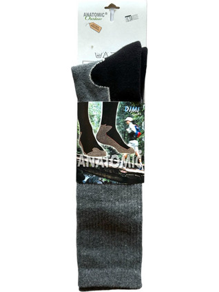 Dimisocks Anatomic Ανδρικές Κάλτσες Ανθρακί DM2000