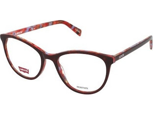 Levi's LV1021 C9A Γυναικείος Σκελετός Γυαλιών Οράσεως Κοκάλινος Καφέ