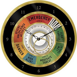 Ρολόι τοίχου Wizarding World (Emergency) - Harry Potter