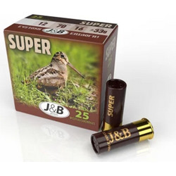 J&B Super Φυσίγγια Συγκέντρωσης 12Cal 70mm 33gr 25τμχ