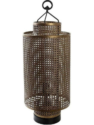 Espiel FUT423 Πορτατίφ Ε27 Καφέ Φ21xΥ51cm