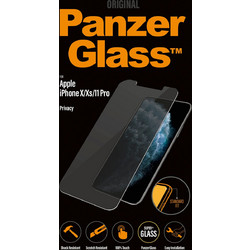 PanzerGlass - Privacy Screen Protector Apple iPhone 11 Pro - Xs - X - Standard Fit - Electronics